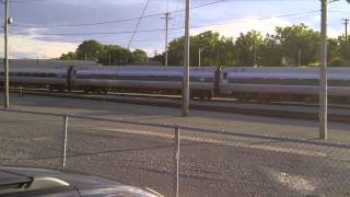 Excited Train Watcher, Albany