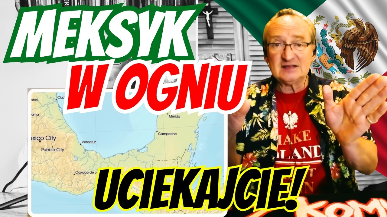 Uciekajcie z Meksyku! Cejrowski o wojnie karteli i sytuacji turystów w Meksyku