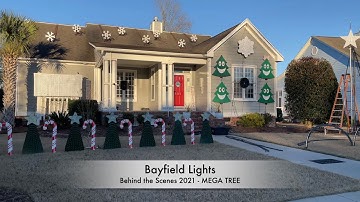 How to Build a Christmas Light Show! 2021 Behind the Scenes  - Pixel Mega Tree