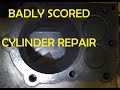 JB Weld scored cylinder repair PART 1