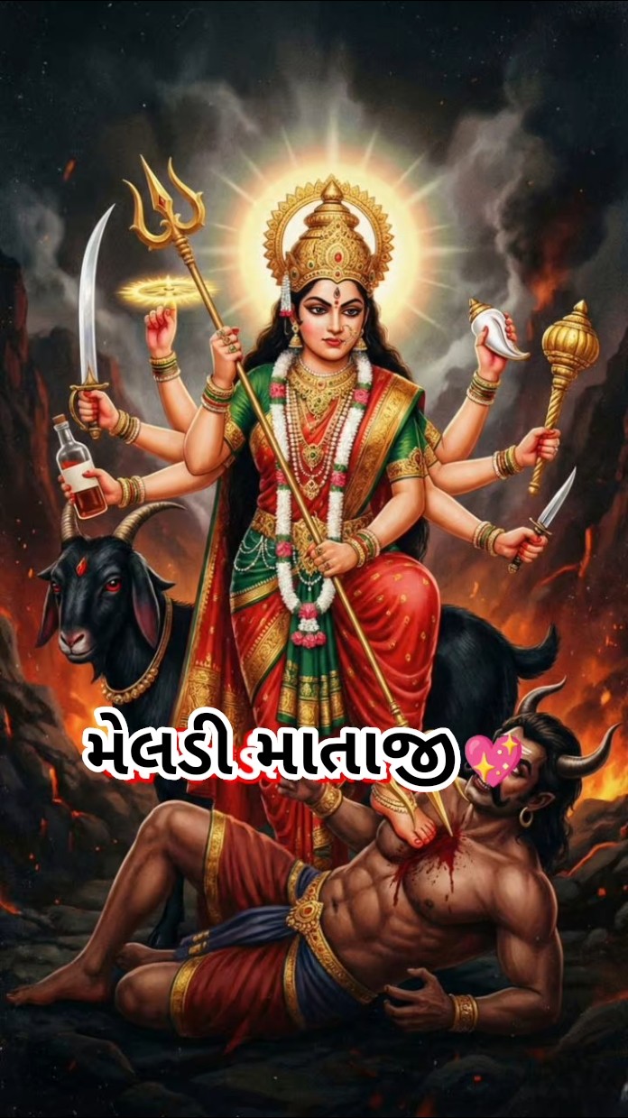 👣 જય મેલડી માઁ - ShareChat