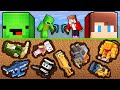 JJ and Mikey: STEAL A BRAINROT Mine Battle in Minecraft - Maizen
