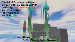 [EToH XL Submission] Citadel of Overcoming Hatred - Roblox [With JToH Kit]