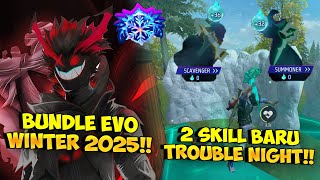 EVO WINTERLAND 2025 BUNDLE LEAK!! Review of 2 New Trouble Night Skills That Can Revive Your Frien...