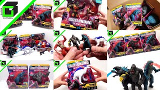 Godzilla X Kong The New Empire Complete Set Wave 1 Part 1 Unboxing And Review