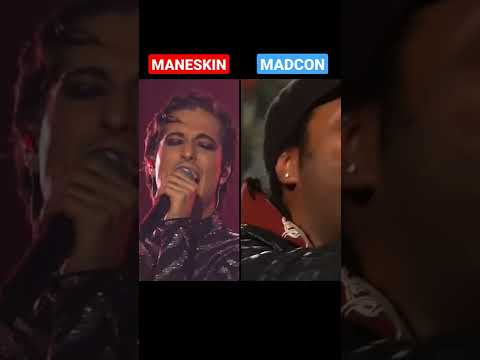 BEGGIN' - MANESKIN vs MADCON(Original Version) #shorts