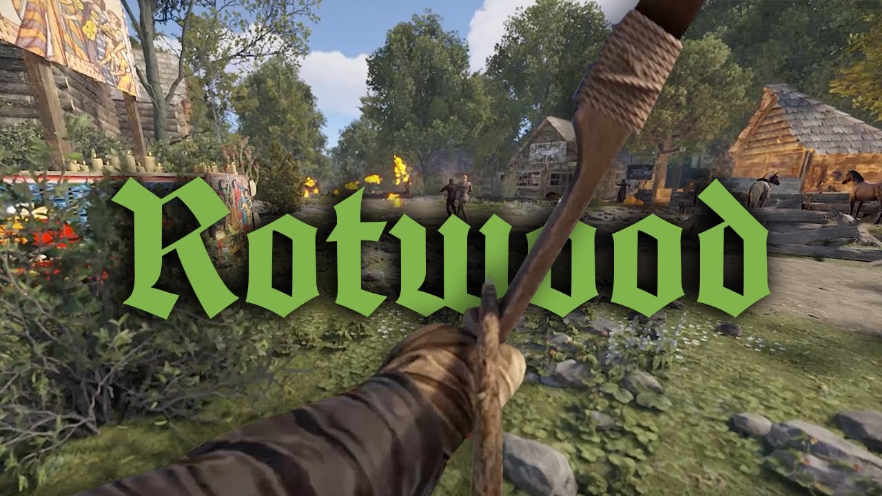 Ye Olde Battle of Rotwood [Rust Factions, medieval Rust RP] - YouTube
