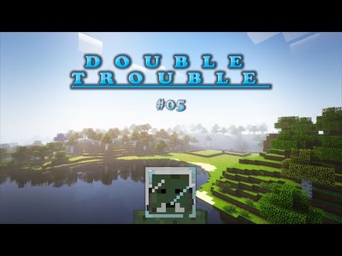 Видео: Строим дом на новом месте - Double Trouble #05 - сборка майнкрафт 1.7.10 с модами