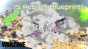 How To Find 15 Blueprints On REBIRTH ISLAND (WARZONE) | Hana x Bana