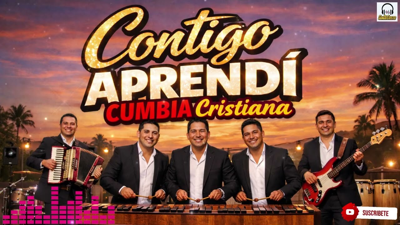 Cumbia Cristiana Mix 2026 🔥 Contigo Aprendí | Alabanza de Fe y Esperanza 💖 Música Cristiana Bailable