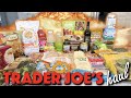 EXPLOSIVE NEW TRADER JOE'S HAUL HUGE HAUL, TONS OF SEASONAL AND NEW ITEMS