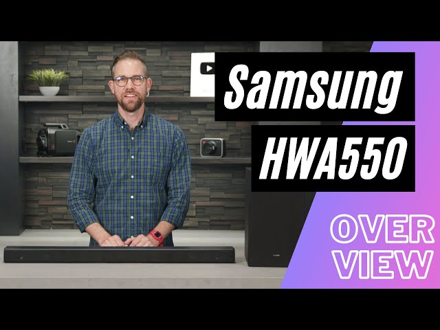 Samsung Soundbar HW-A550 Full Overview With Sound Demo