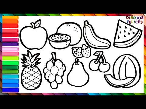 Video: Cómo Dibujar Frutas
