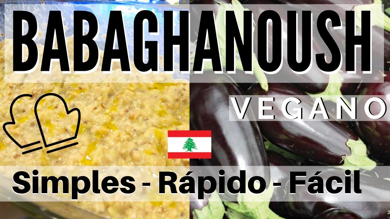 Como fazer Babaganoush - Pasta de Berinjela #NAVEGAÇÃOGASTRONOMICA