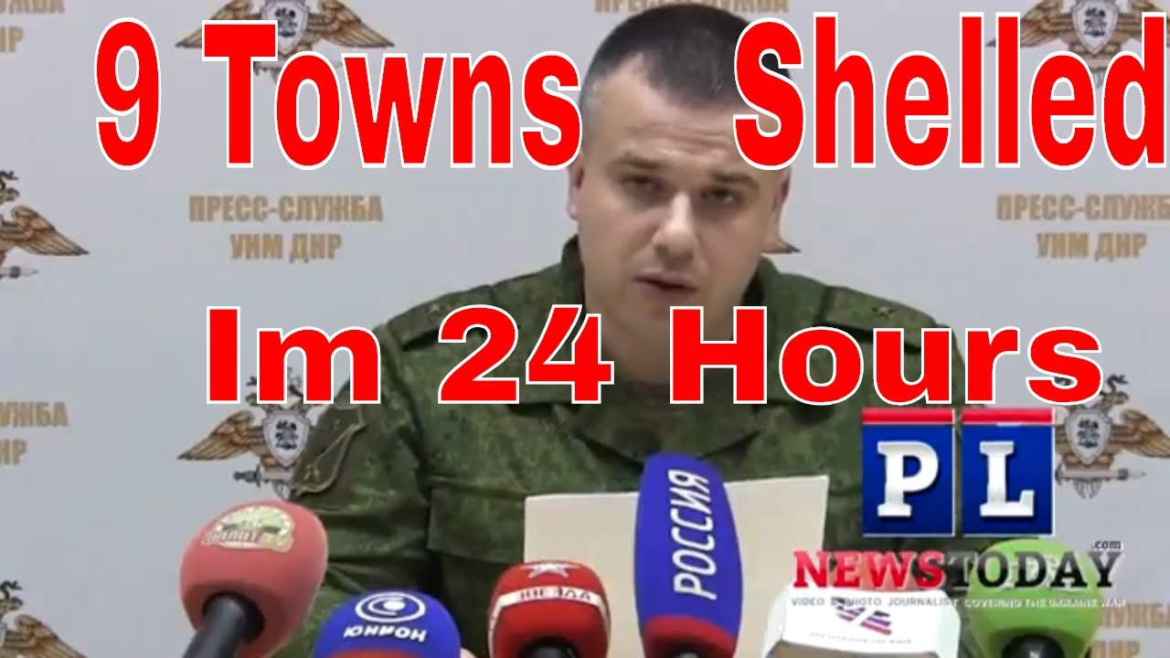 Ukraine Army Shelled 9 Towns, Says DPR Army (ENG CC