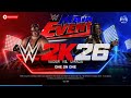WWE 2K26 | PS5 Gameplay | Vader vs Umaga (One on One Match)