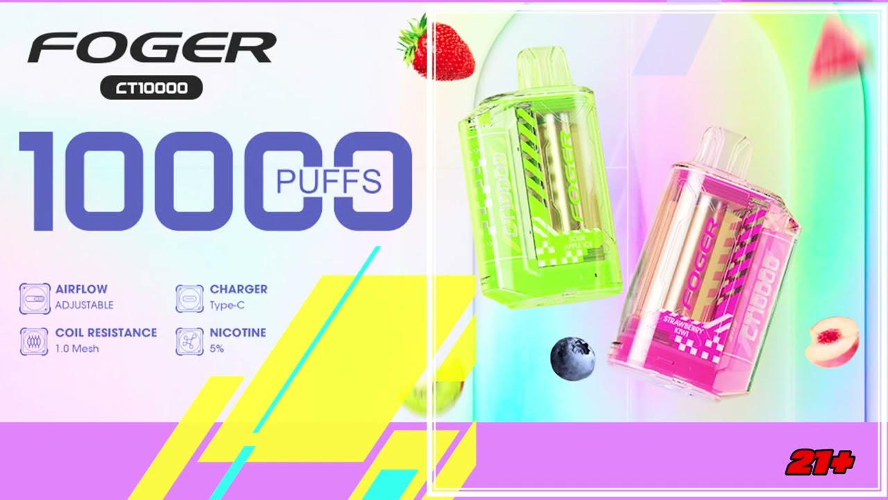 Foger CT10000 Disposable 5% Unboxing