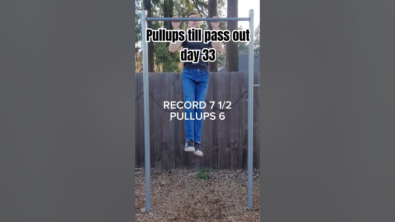 Pullups till pass out day 33 motivation workout YouTube