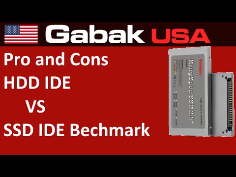 Pro and Cons HDD IDE vs SSD IDE Benchmark