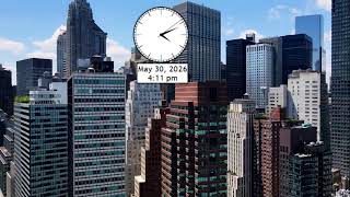What Time is it Right Now ⏰ Live New York, USA Time | Time RN | EST Time, CST Time & Time Right Now