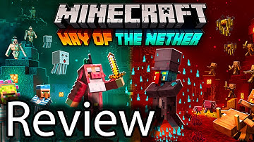 Minecraft Way of the Nether Gameplay Review [Free World Adventure]