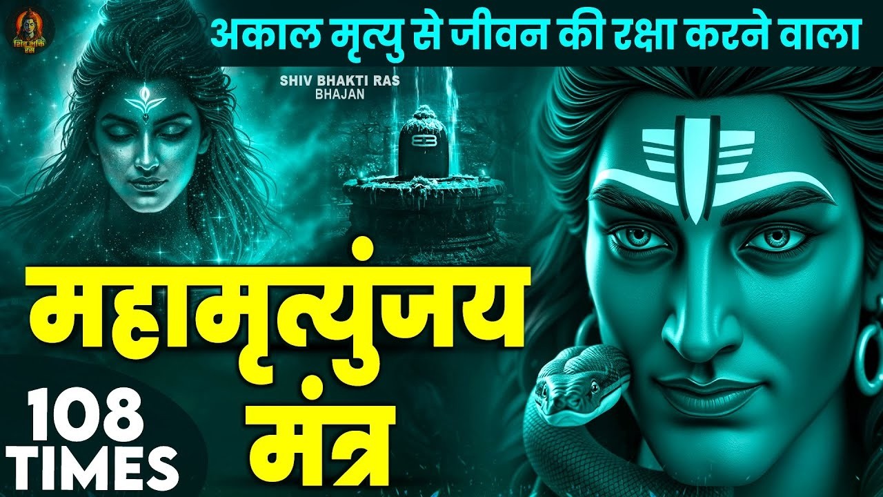 Mahamrityunjay Mantra 108 - सोमवार के दिन शक्तिशाली महामृत्युंजय मंत्र सुनने से दुख समाप्त होंगे