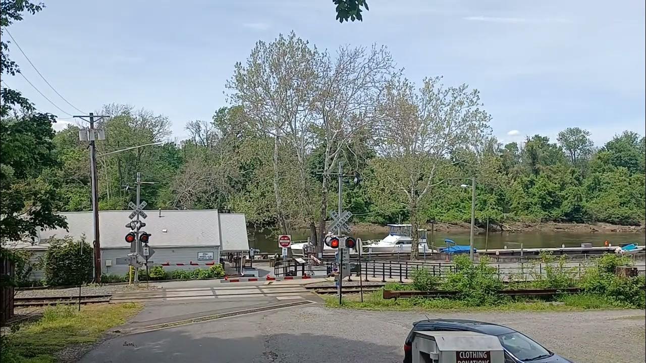 Bordentown NJ on the River Line and Former D&R Canal Terminus YouTube