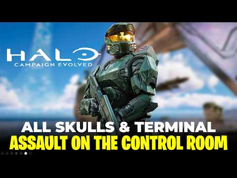 Assault on the Control Room Collectibles - All Skulls and Terminal Location | Halo Campaign Evolved