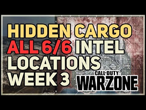 Video: Warzone Hidden Cargo Intel Mission Standorte: Einreisehäfen, Inspektion Am Hafen, WHP-Standort Und Andere Intel Erklärt