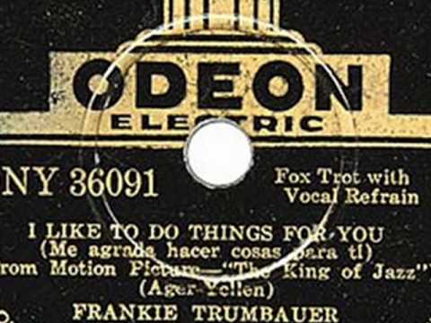 Mildred Bailey & Frank Trumbauer - I Like To Do Th...