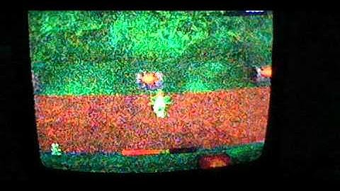 Luigi and Kirby review-Walkthrough-Commentary: Frogger PS1 Part 10 Toxic water