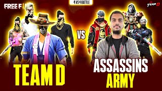 Assassins Army Vs Team D | Both team In fierce Action of Limited Ammo Cs Battle 🔥