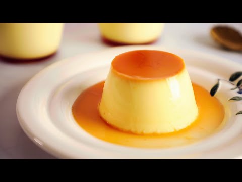 日式焦糖布丁 (布甸)做法 | Easy Japanese Custard Pudding (Purin) Recipe