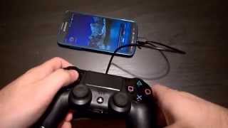 Use PS4 controller on Android without rooting. Micro USB to Micro USB OTG wire.