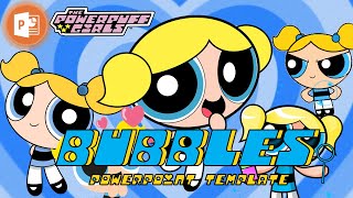 PPG: BUBBLES FREE TEMPLATE | FREE POWERPOINT THEME | 12SLIDES | TUTORIAL | ELLA BLANCO BAJADO