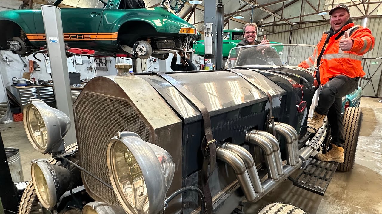 SERIOUS ENGINEERING! Classic restoration heaven