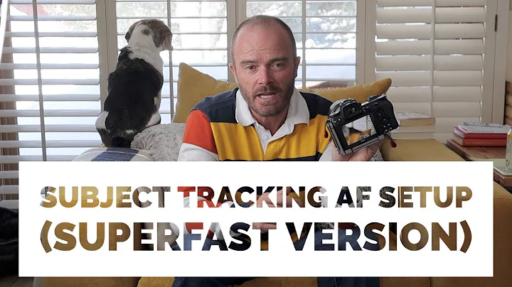 Nikon Z6 Z7 AF Subject Tracking Setup (SuperFast Version Without Me Rambling) firmware 3