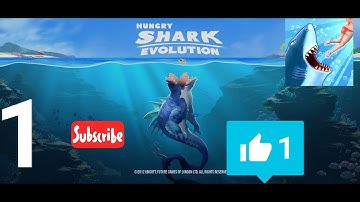 Hungry Shark Evolution  -  Gameplay Walkthrough  PART 1 -  (IOS, Android)