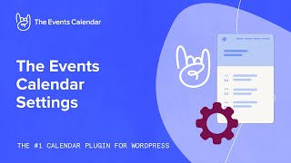 the events calendar settings