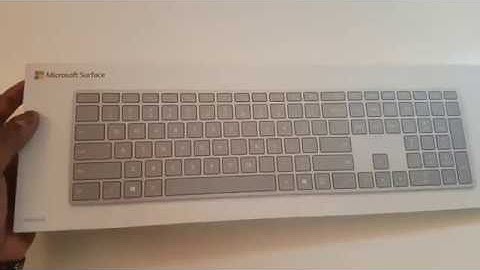 Microsoft Surface Keyboard | Unboxing | 4K!