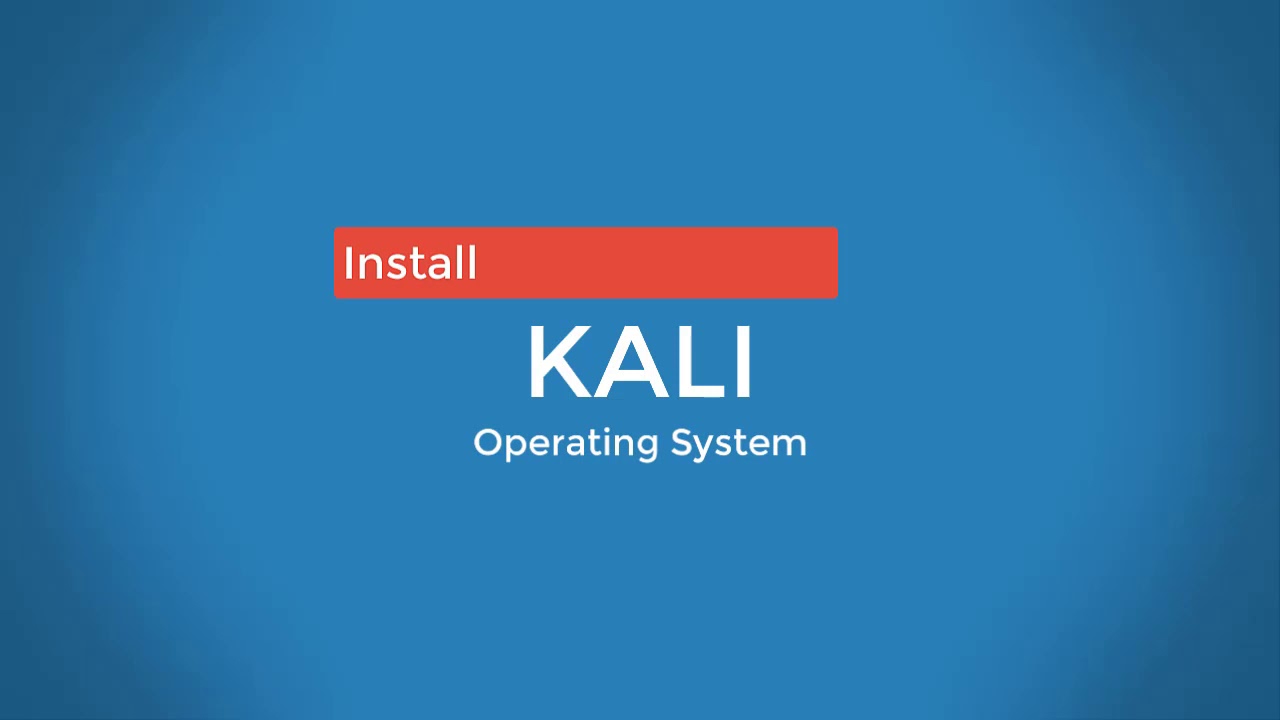 Install KALI YouTube