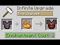 Minecraft but you can infinitely upgrade armor...