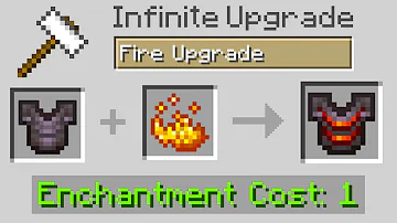 Minecraft but you can infinitely upgrade armor...