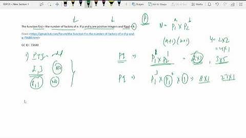 The function f(n) = the number of factors of n. If p and q are positive integers and f(pq) = 4