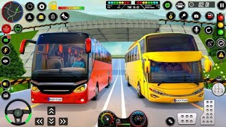 Bus simulator impossible good road part7 real bus simulator passenger pass Android gameplay  screenshot 1