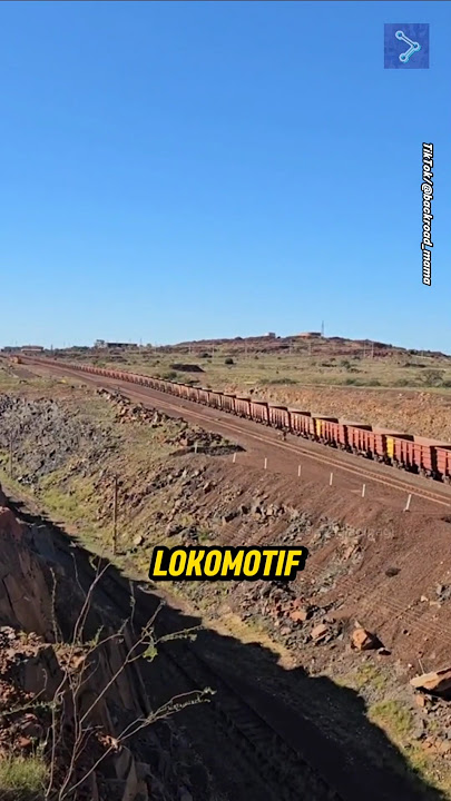 This is what the longest train in the world looks like‼️