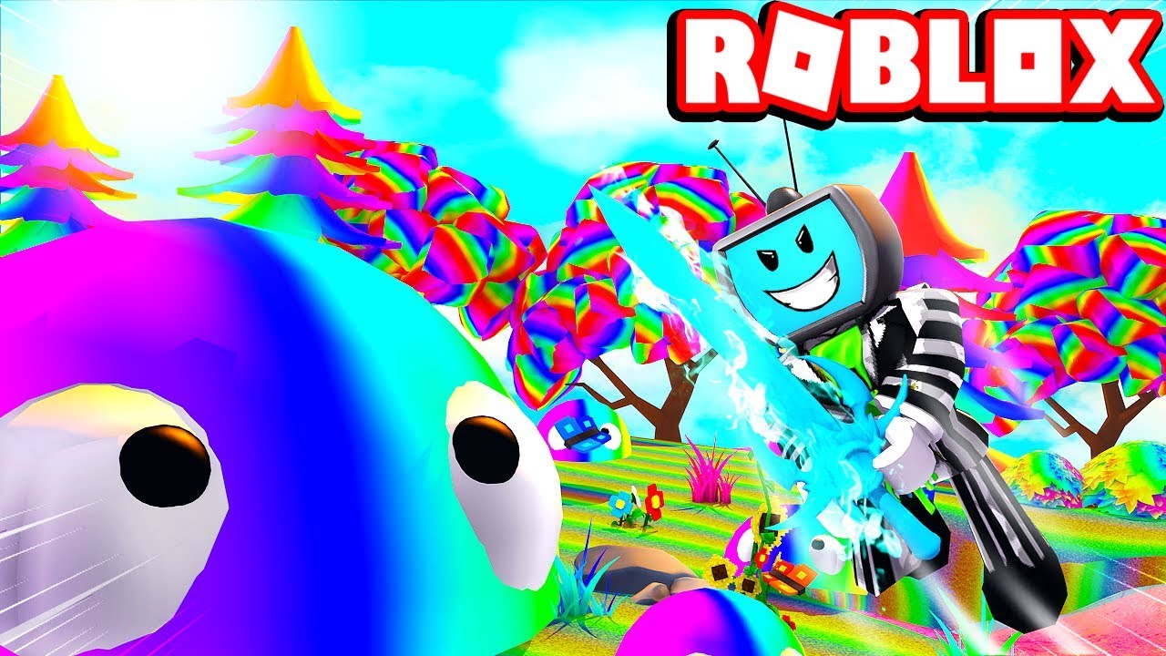 epic-fighting-the-overpowered-rainbow-blob-king-codes-roblox-blob-simulator-youtube