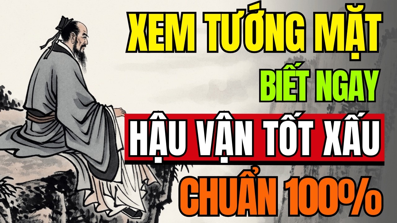 Cổ Nhân Dạy: Xem Tướng Mặt Biết Ngay Bạn Là Người Có Hậu Vận Tốt Hay Xấu | Triết Lý Cuộc Sống