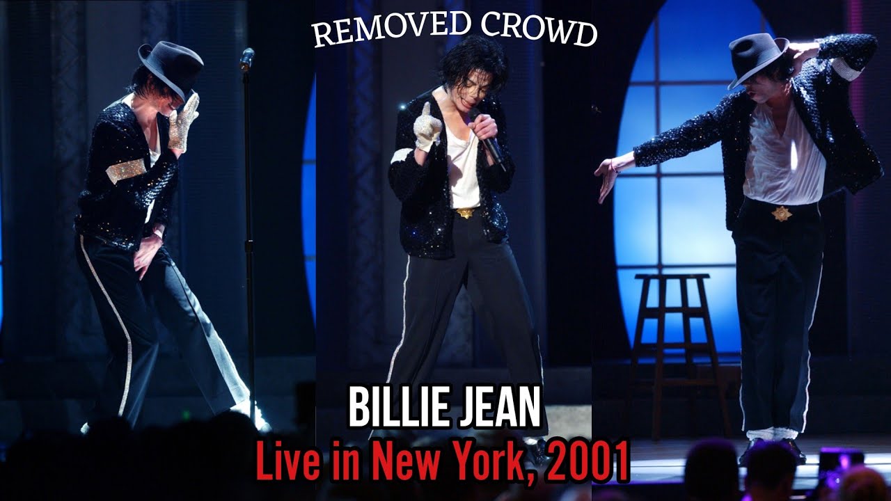 Michael Jackson | Billie Jean (Live at MSG, 2001) [CROWD REMOVED] 