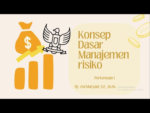 KONSEP DASAR MANAJEMEN RISIKO